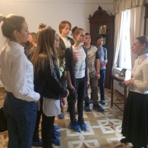 Литературная экскурсия в Дом-музей М.И. Цветаевой учащихся 9 